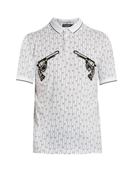 dolce gabbana gun t shirt